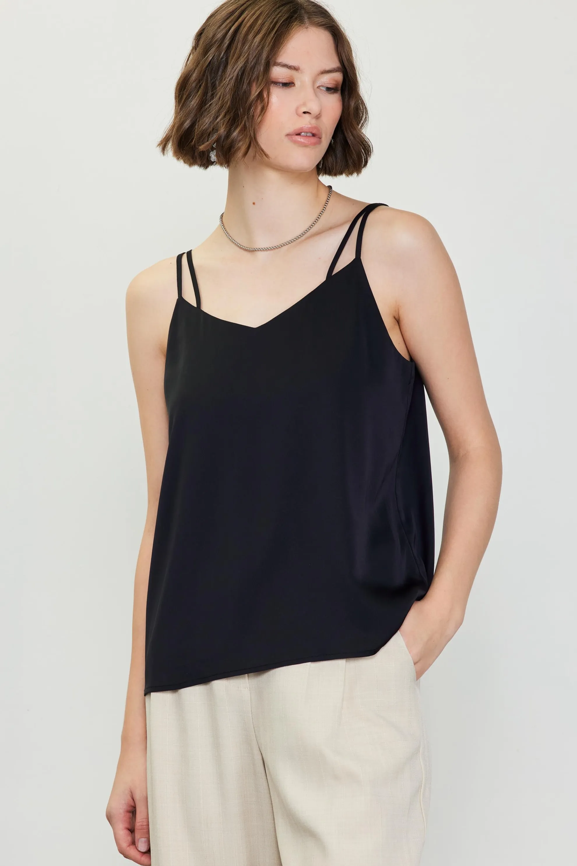 Recycled Double Strap Cami