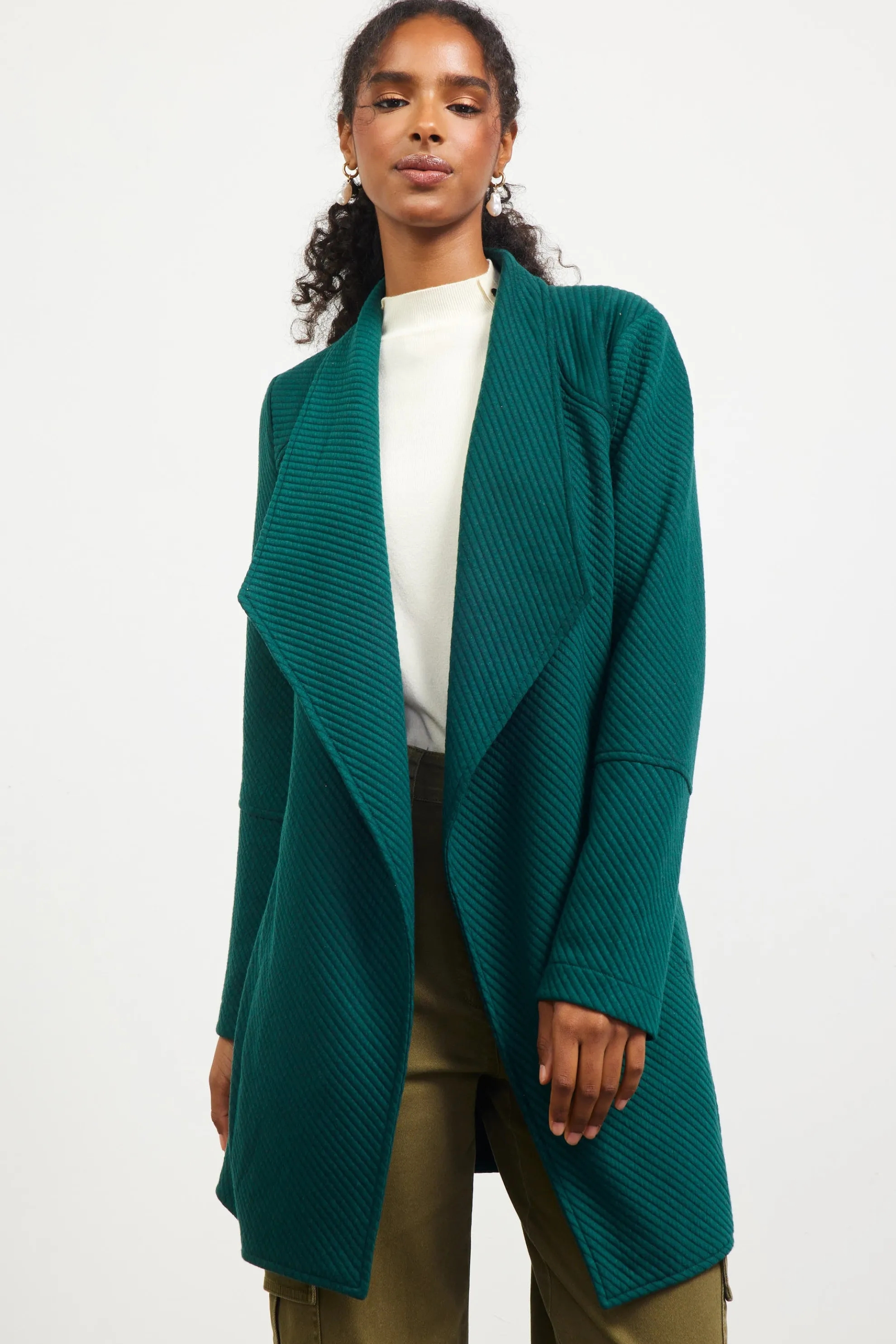 Open Front Cardigan