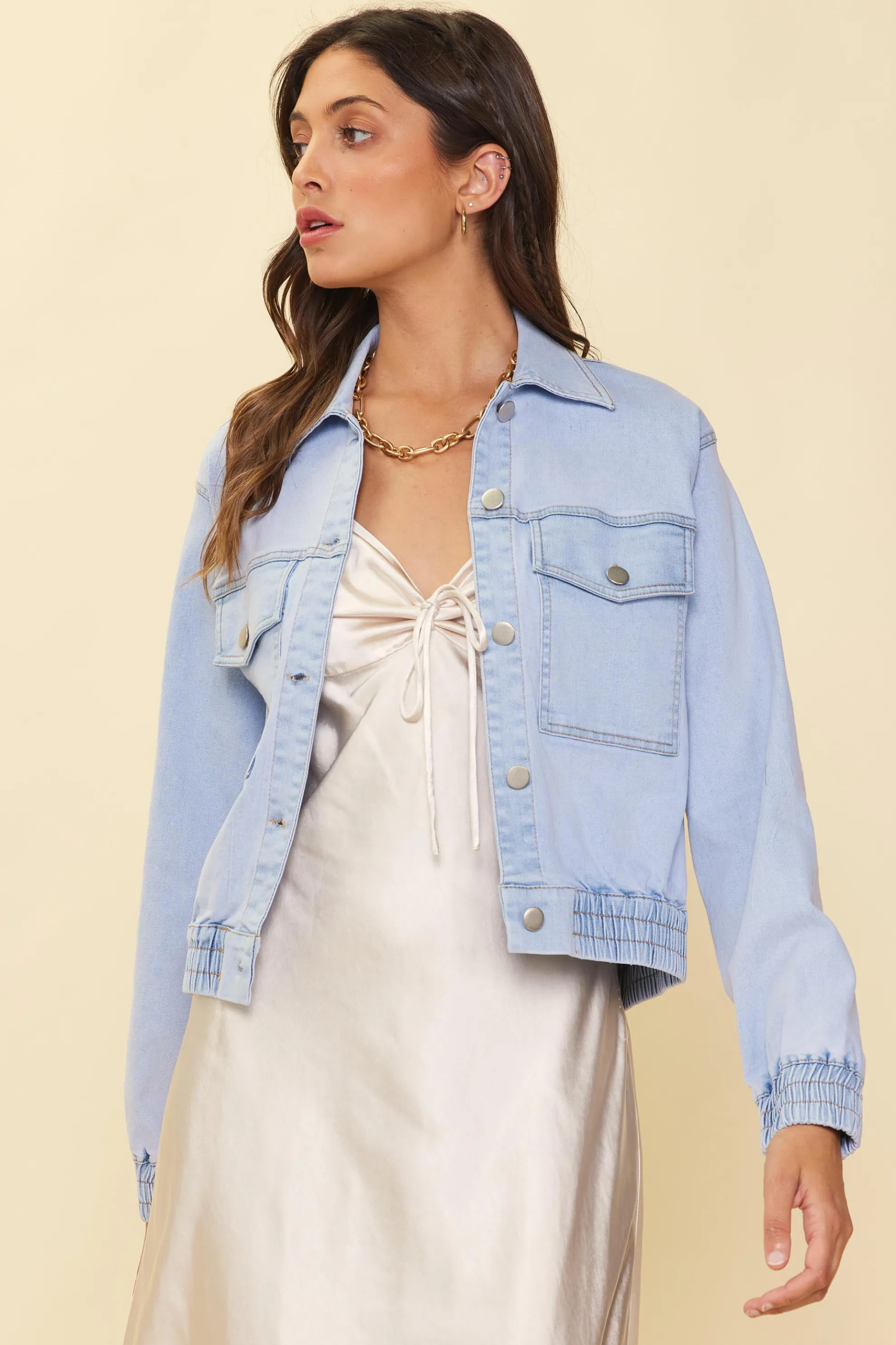 Washed Denim Jacket