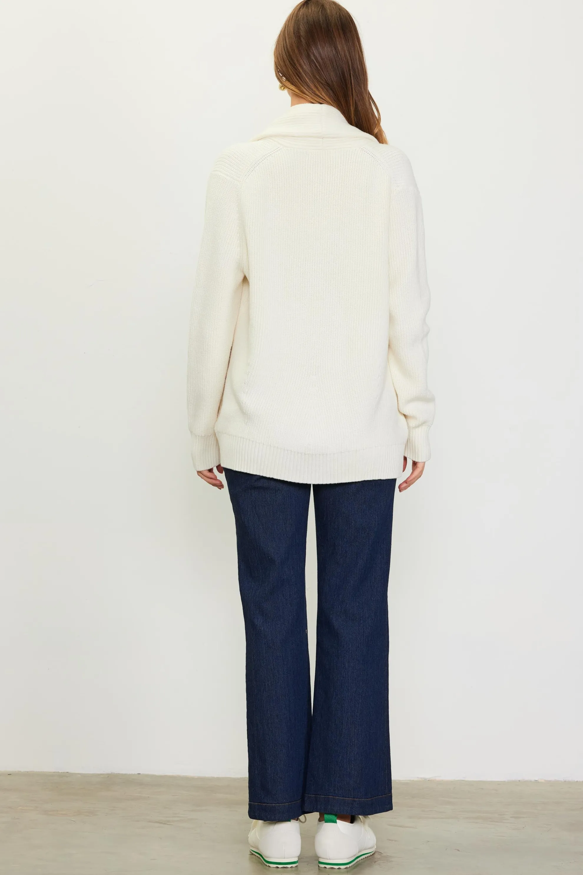 Shawl Collar Sweater Cardigan