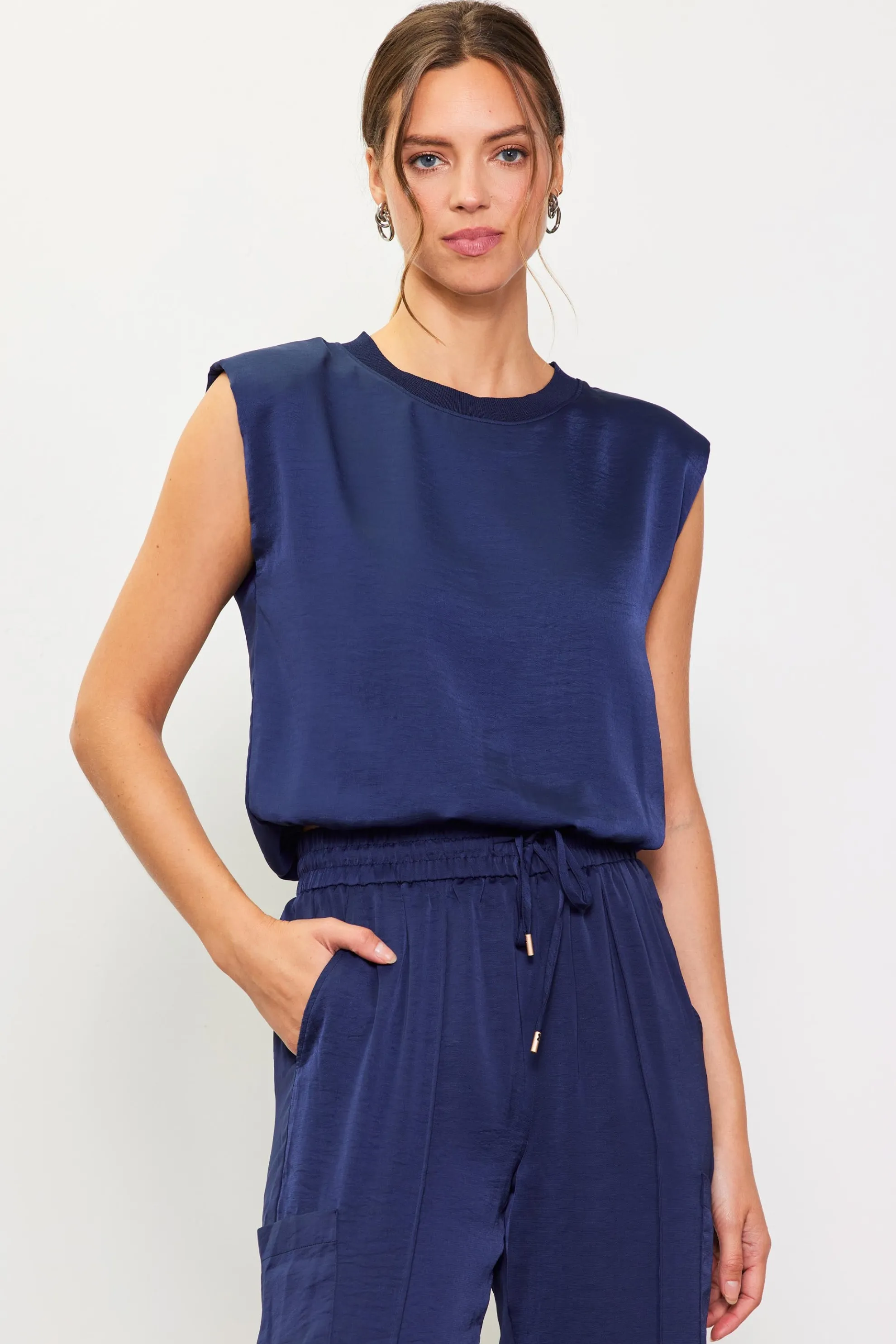 Bubble Hem Muscle Tank