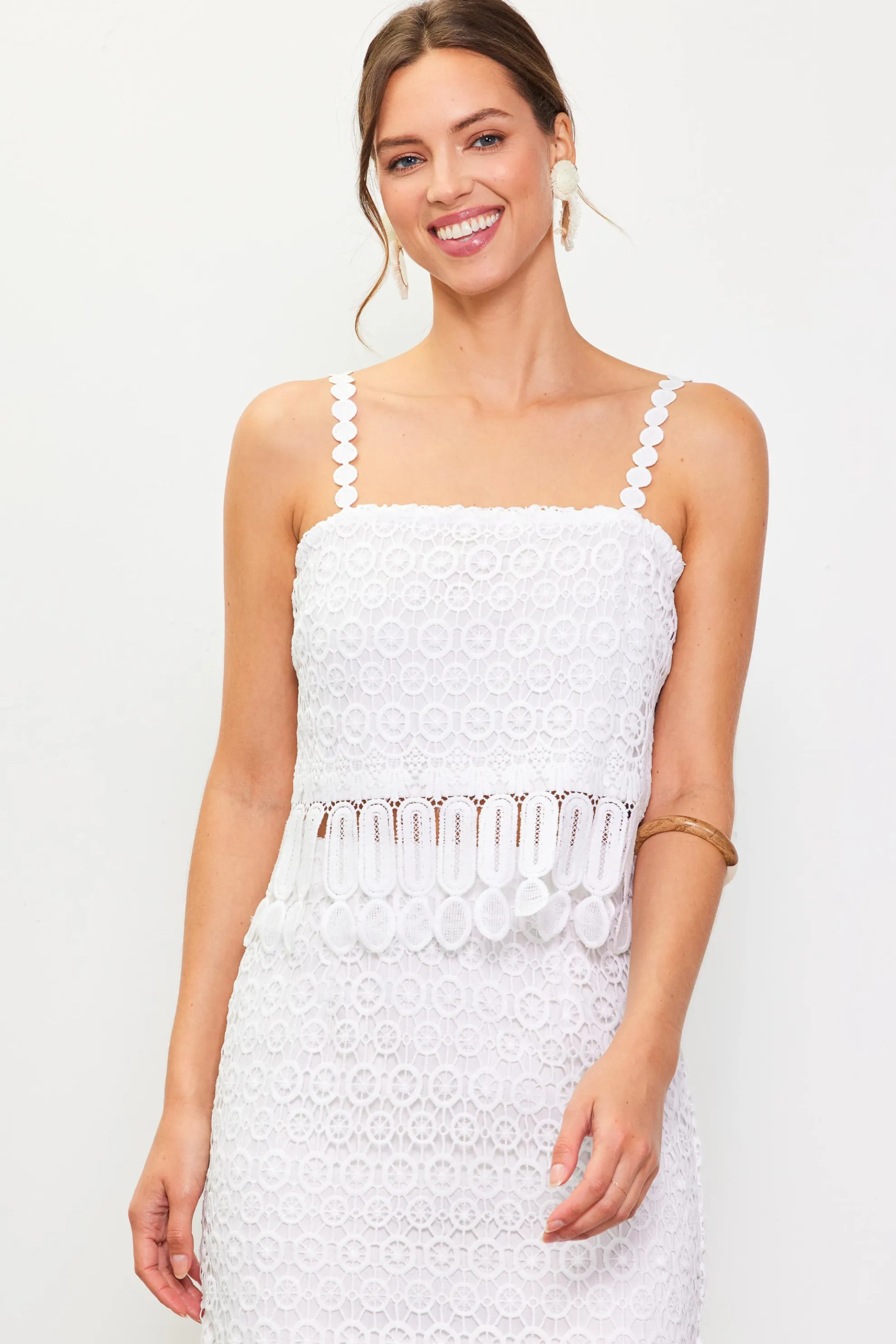 Crochet Cami With Fringe Detail