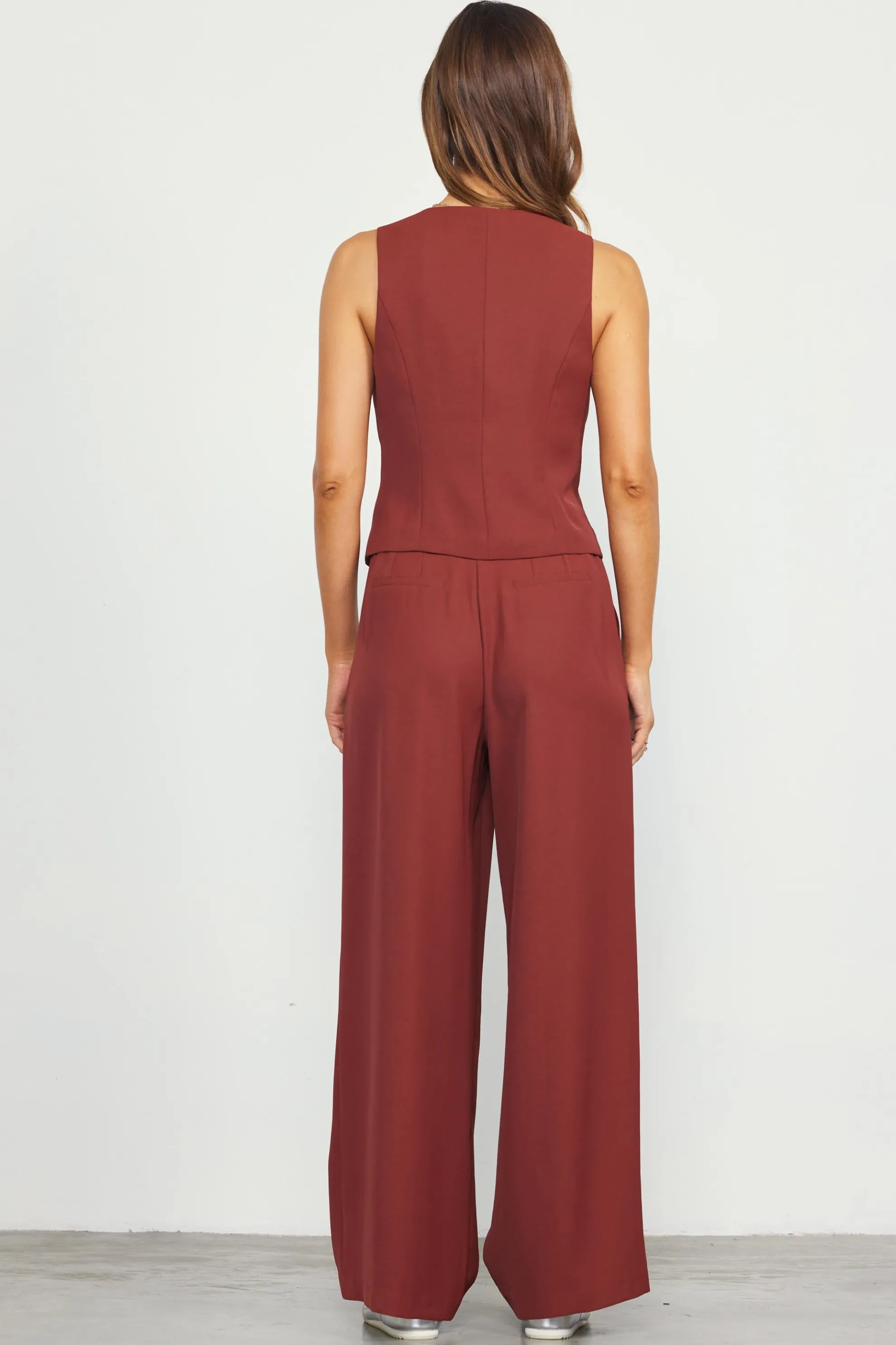 Recycled Button Down Vest