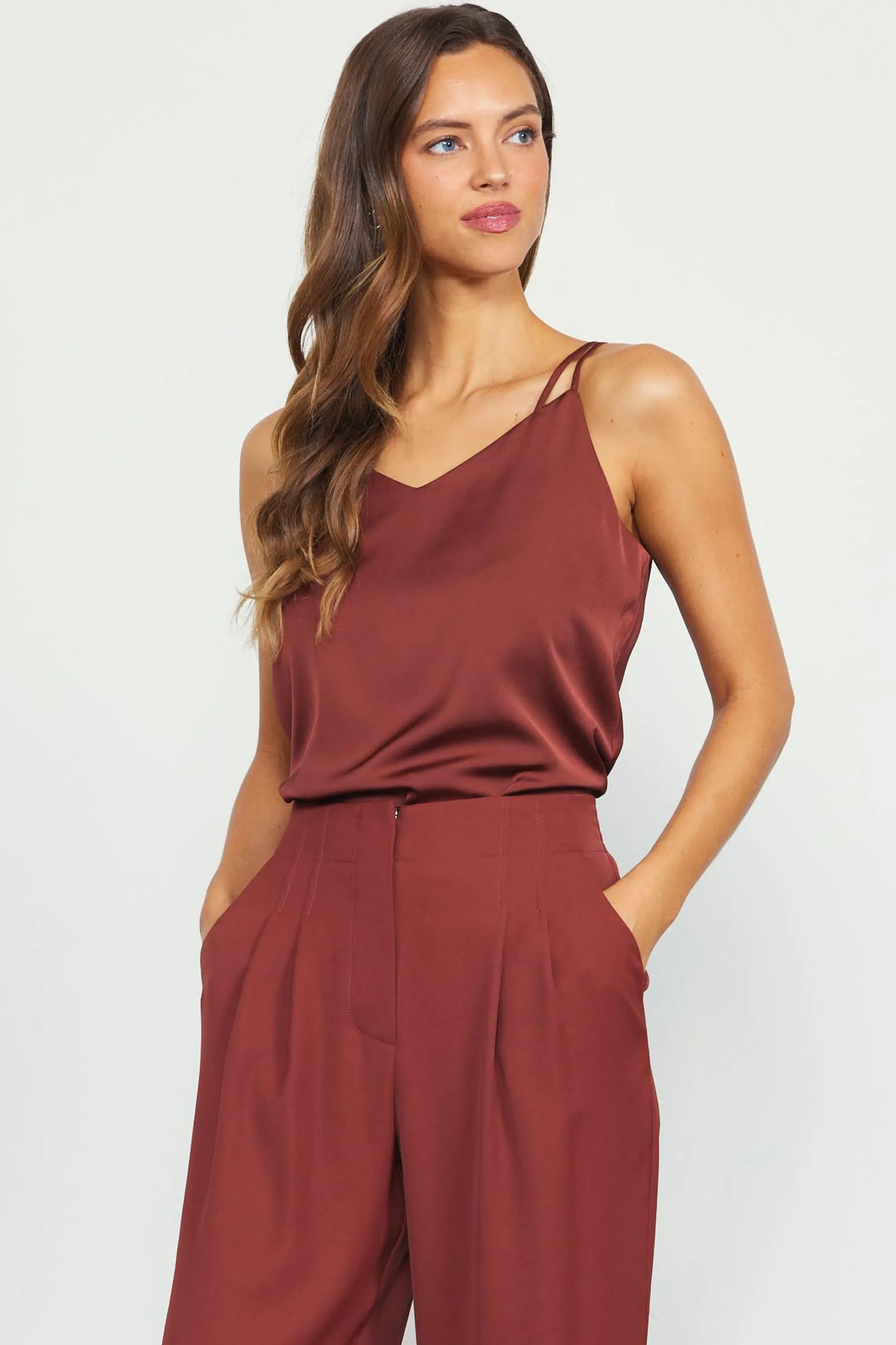 Recycled Double Strap Cami