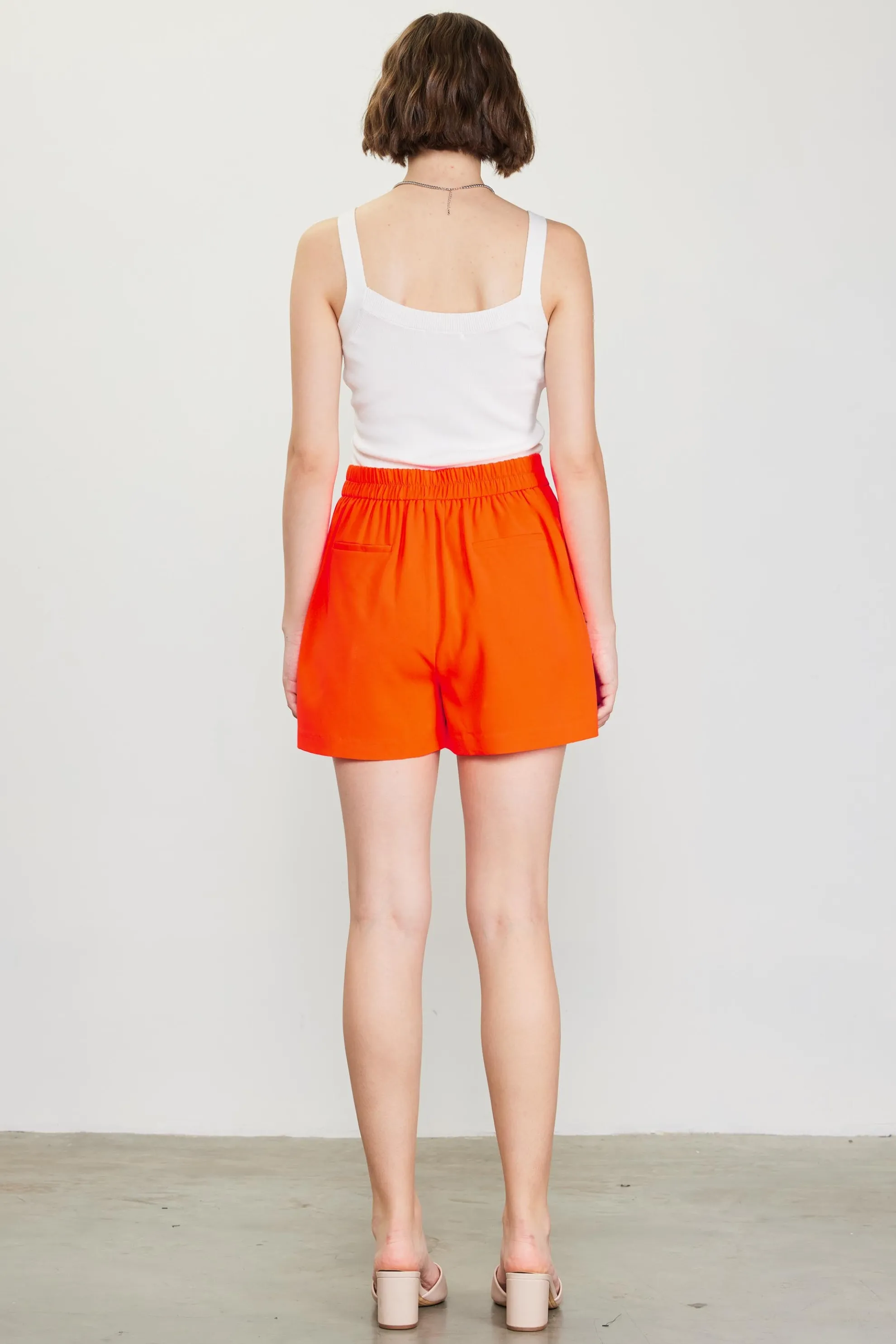Neon Structured Shorts
