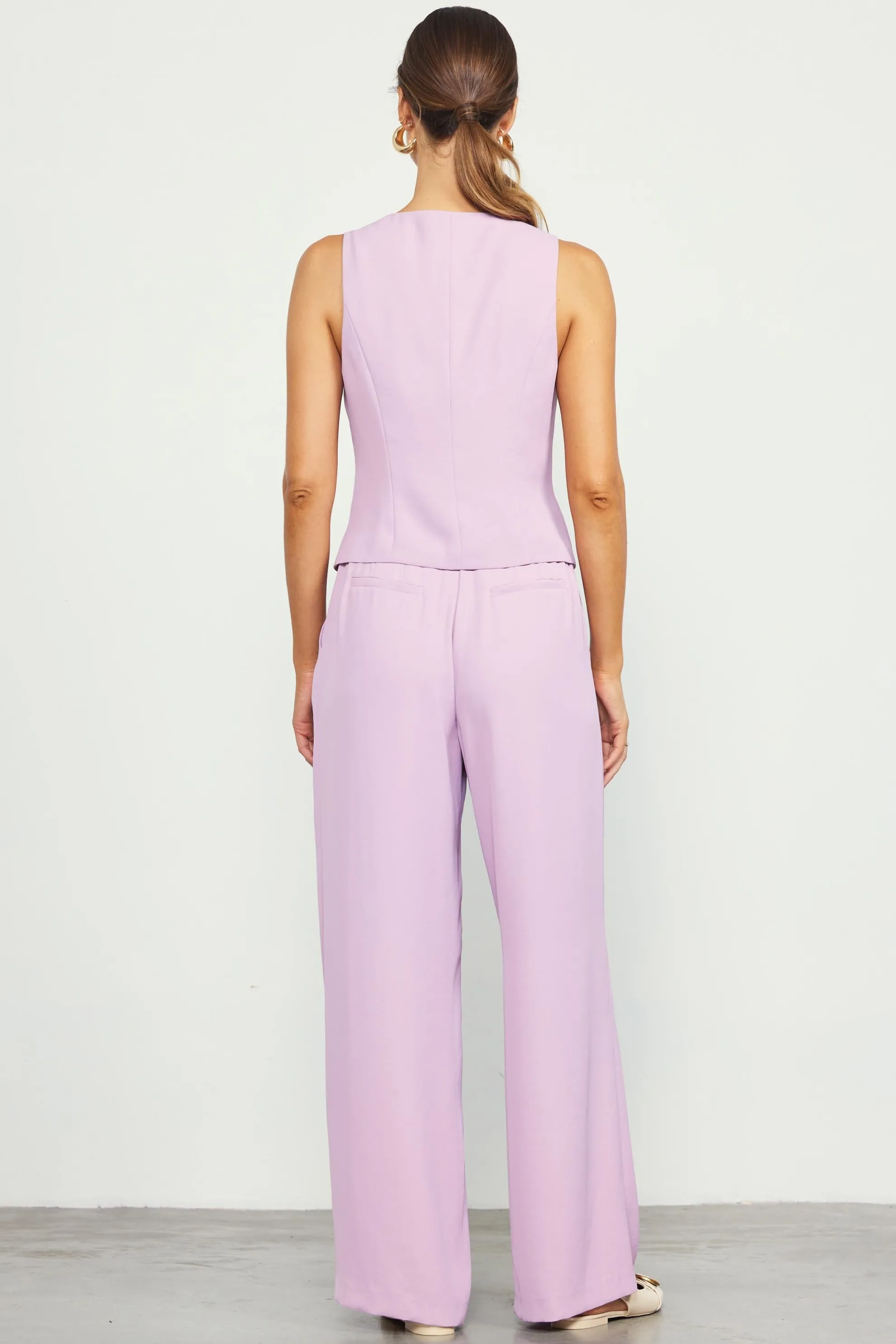 Recycled Button Down Vest