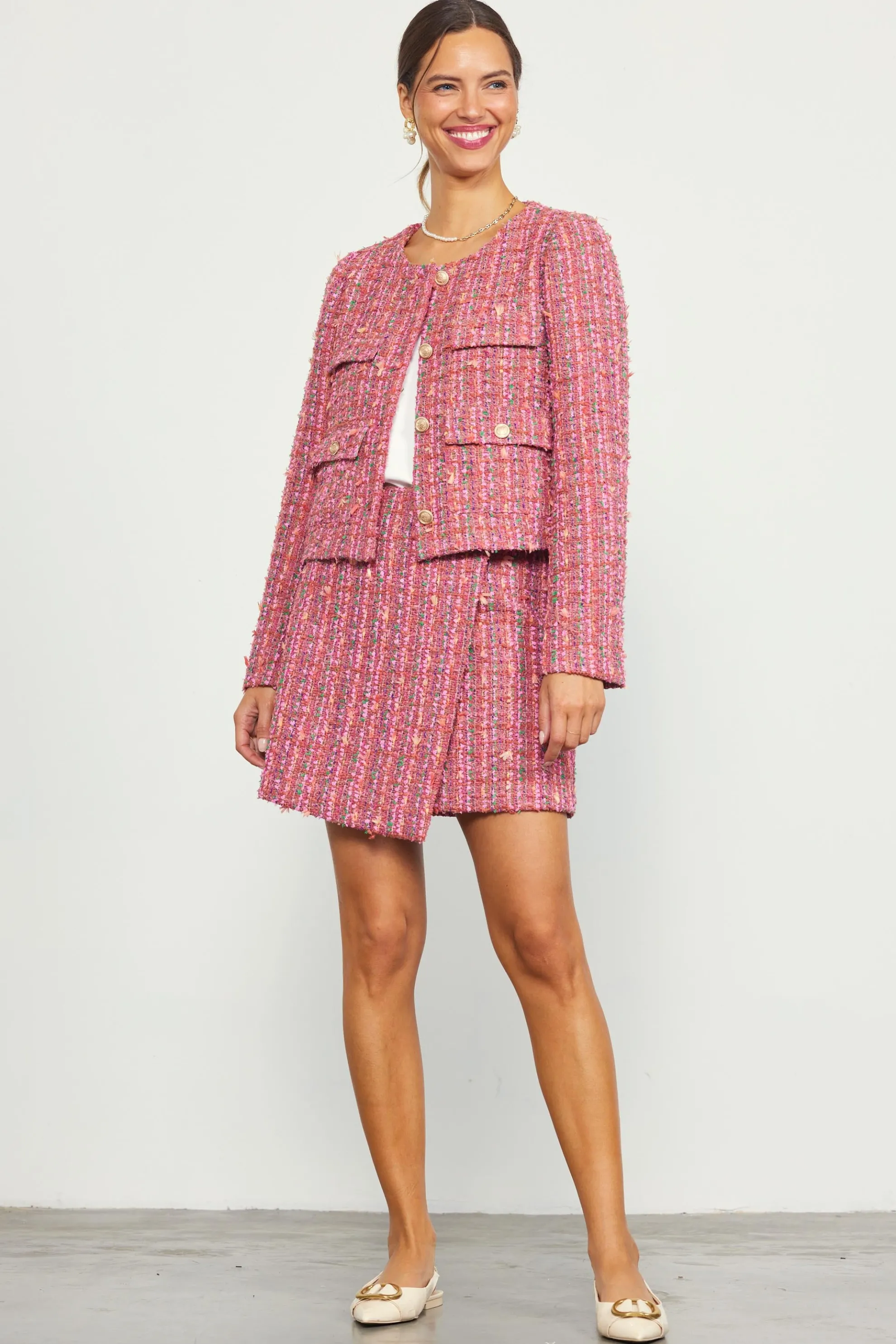 Tweed Structured Jacket
