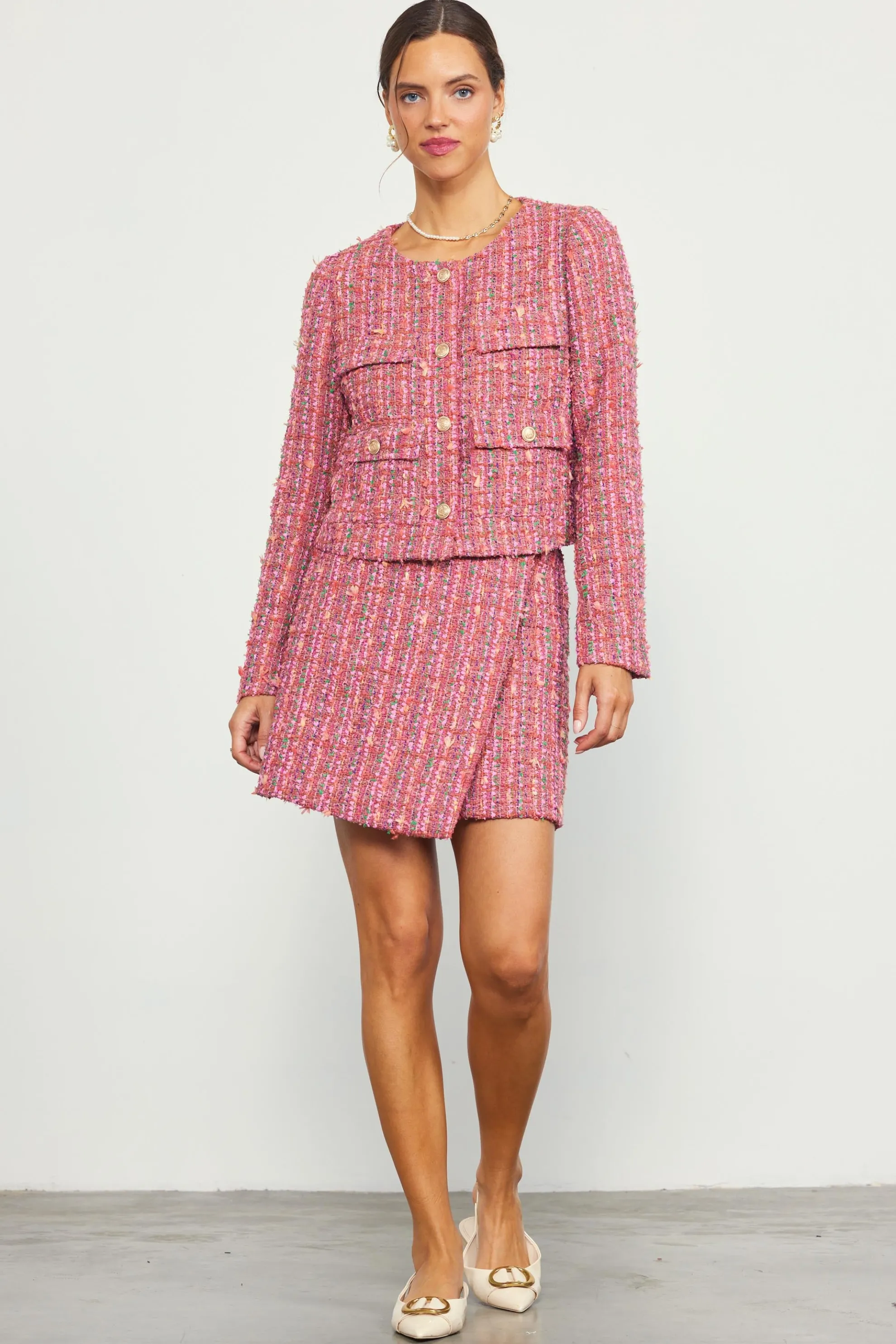 Tweed Structured Jacket
