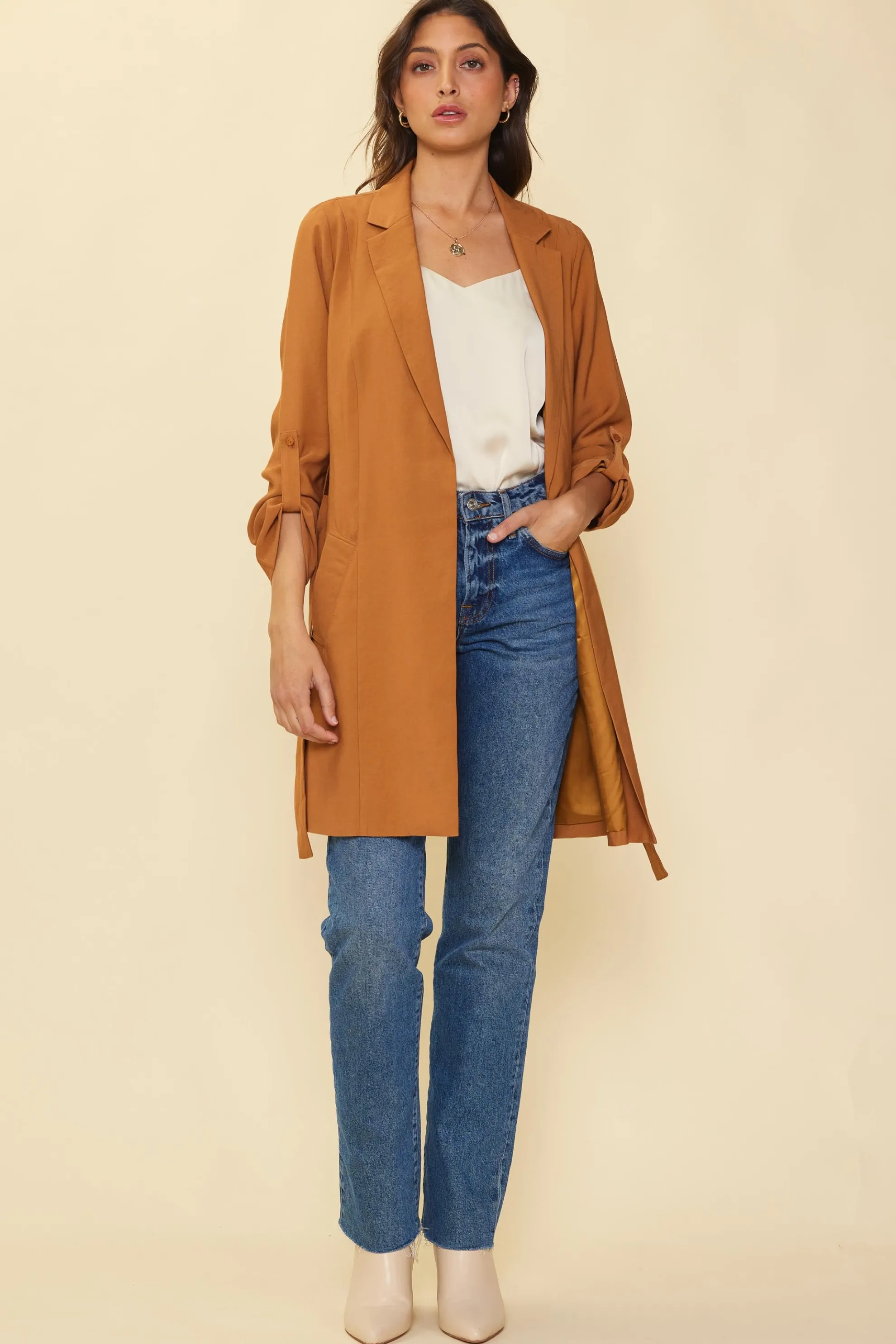 Belted Trench Coat