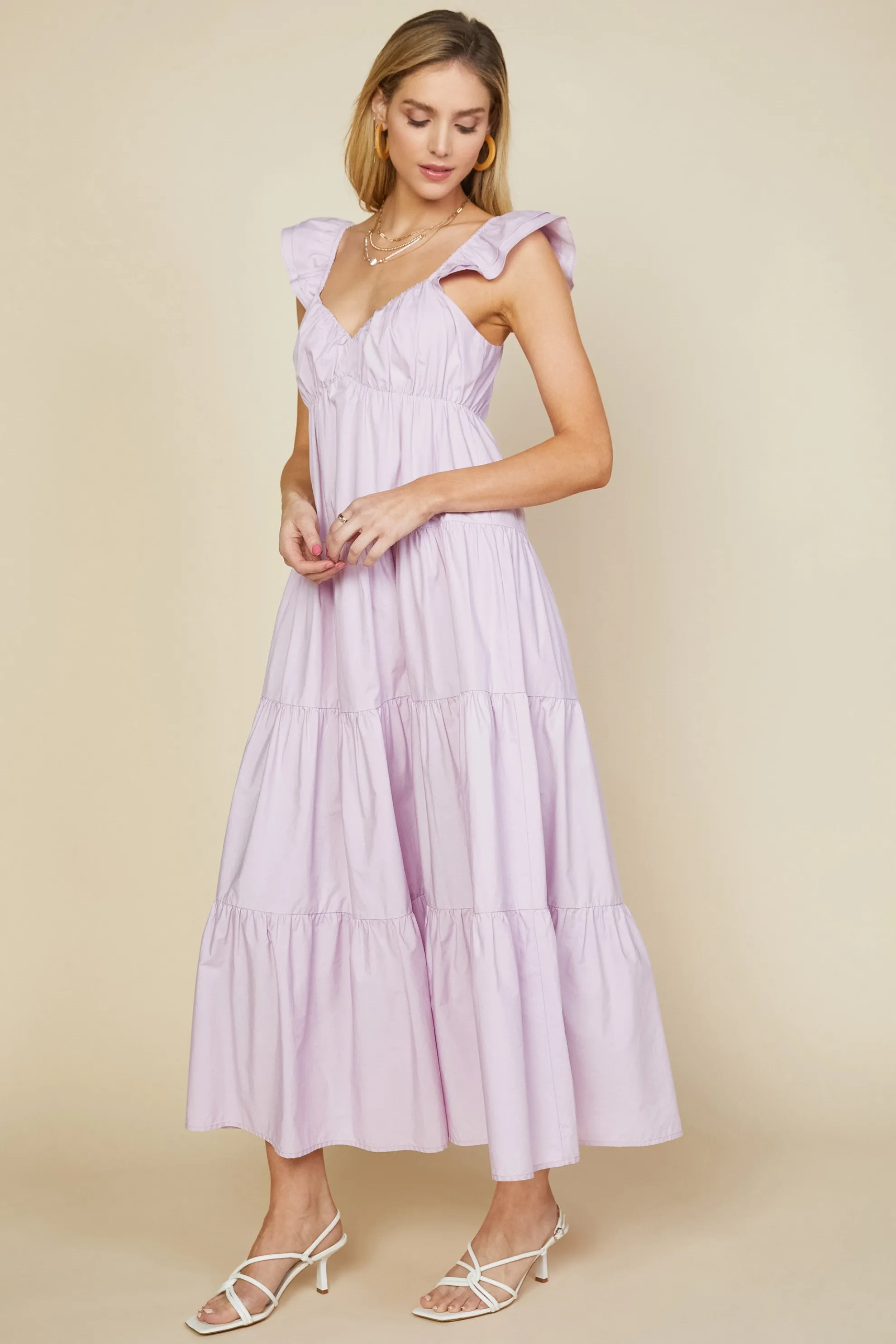 Diana Poplin Maxi Dress
