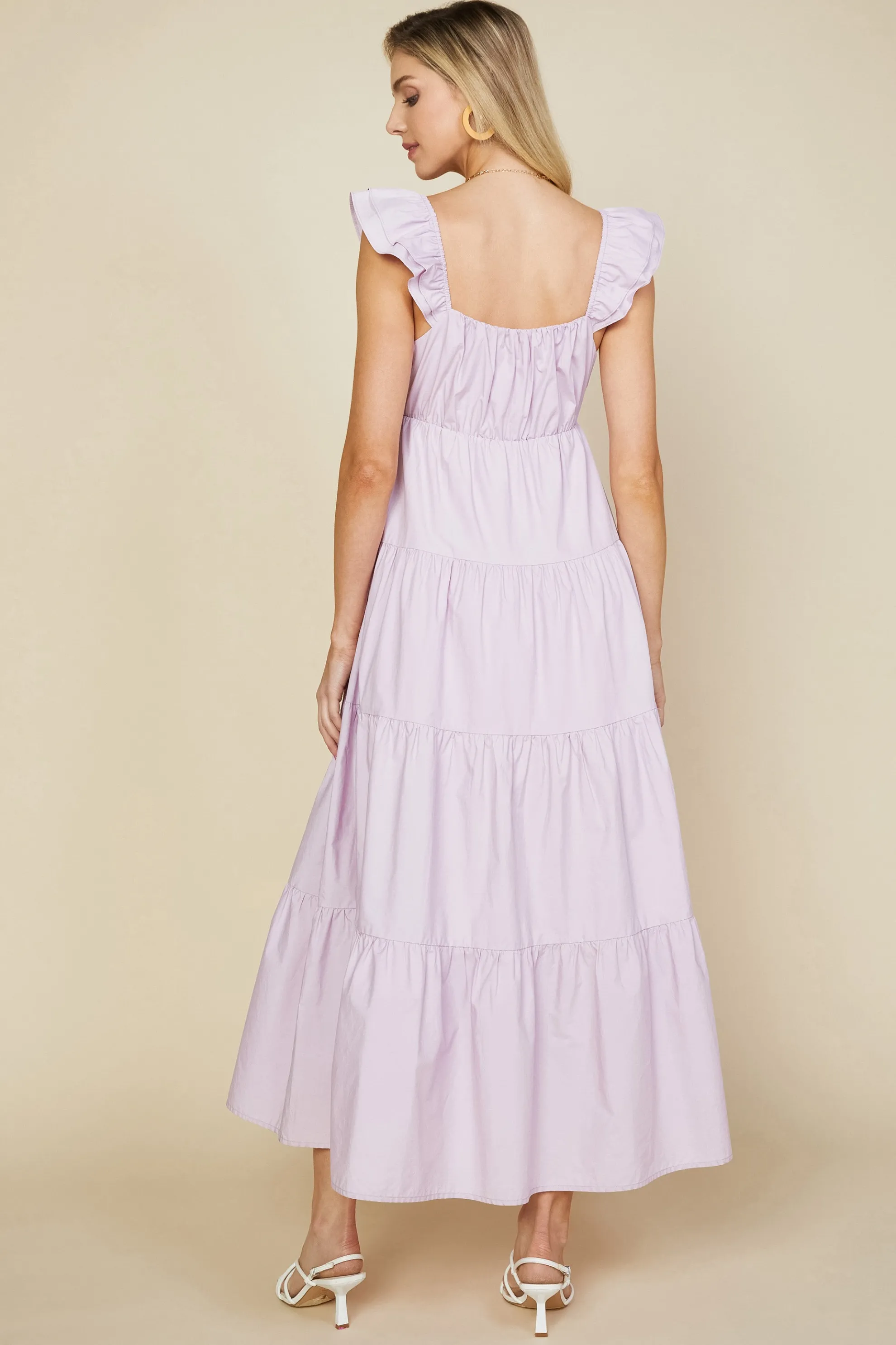 Diana Poplin Maxi Dress