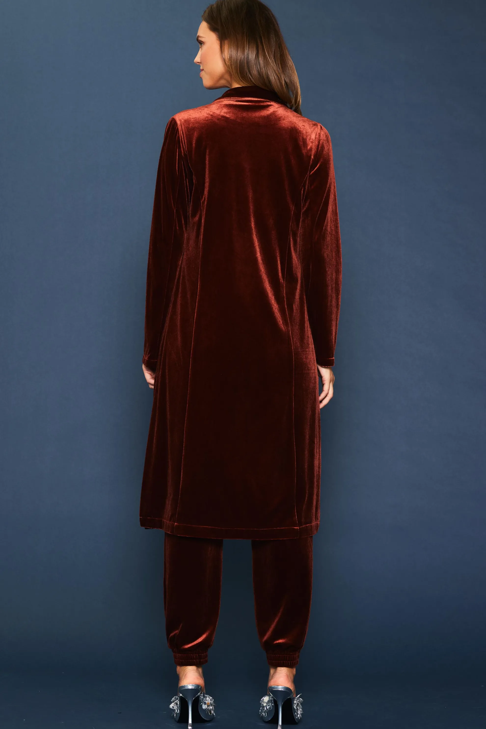 Velvet Duster Coat