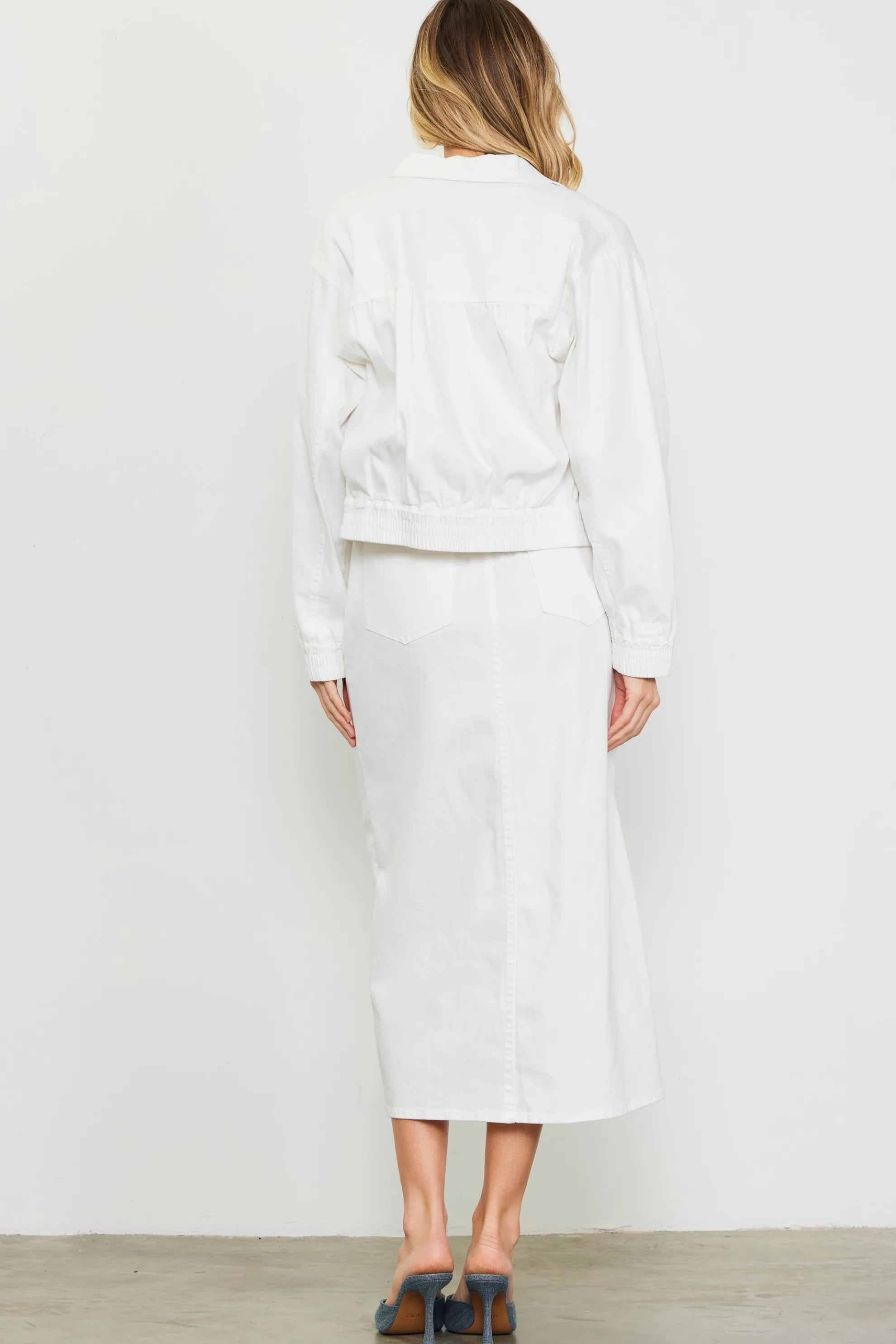 Washed Cotton Twill Jacket