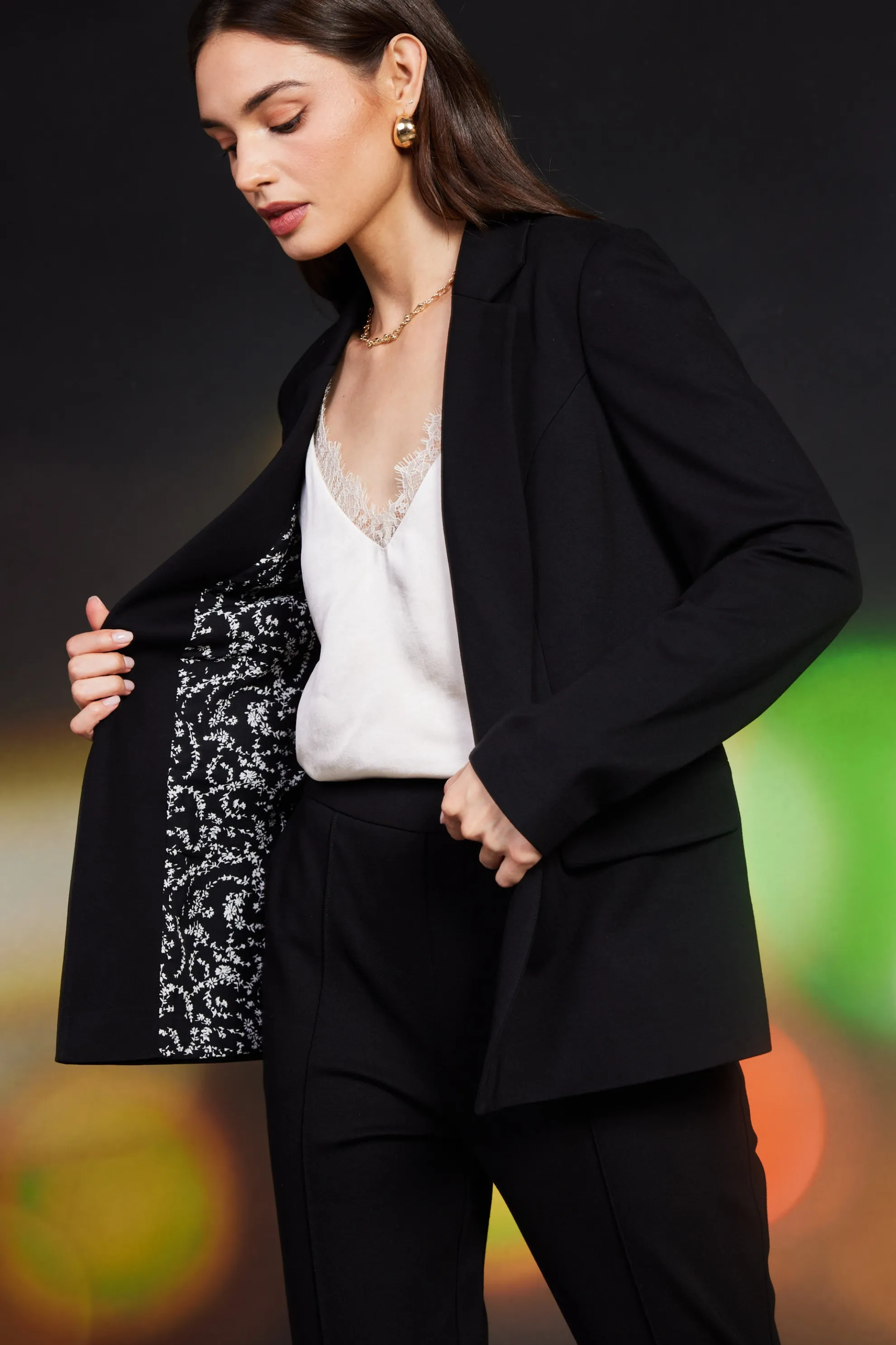 Knit Tailored Blazer