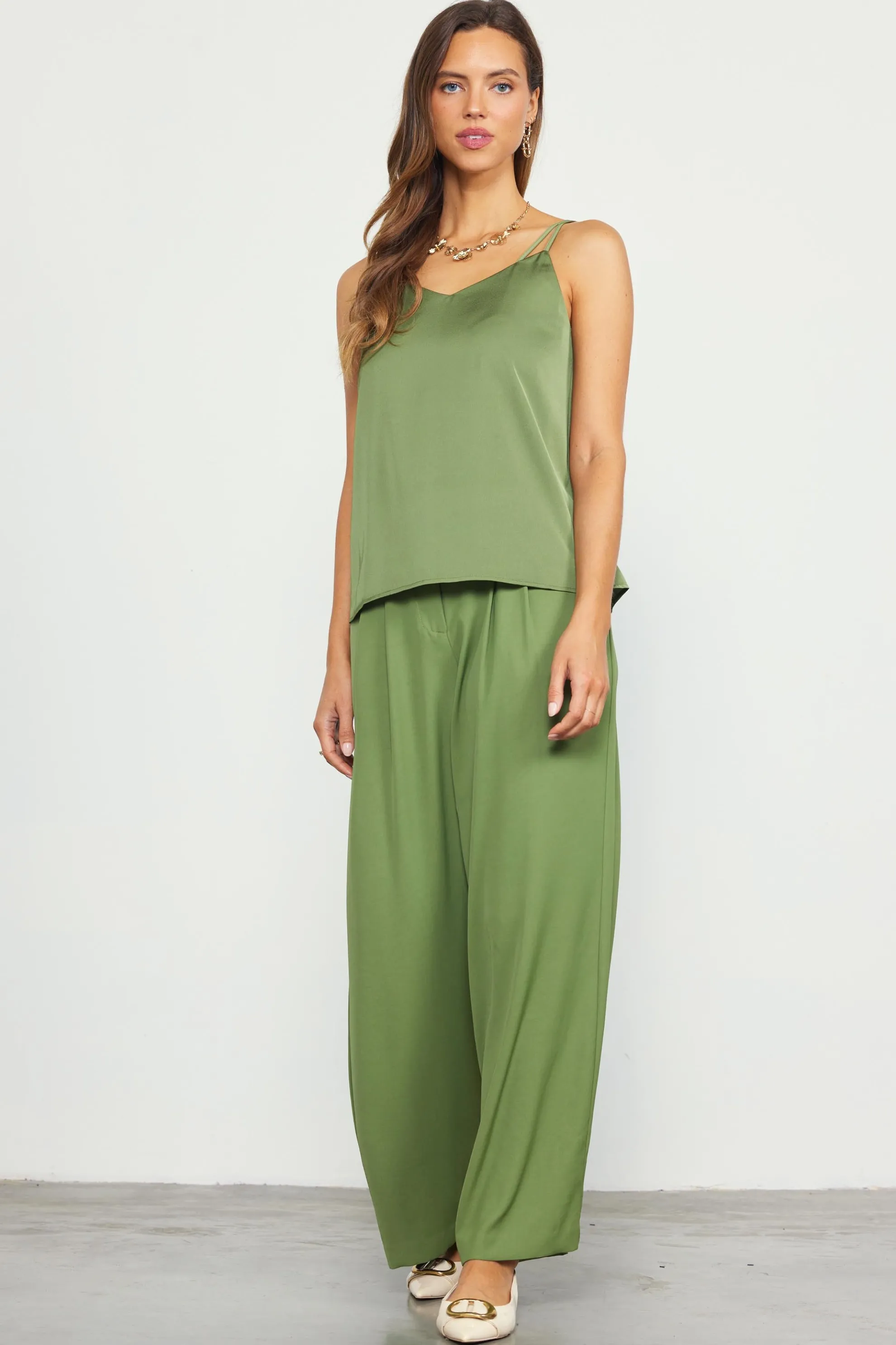 Recycled Double Strap Cami